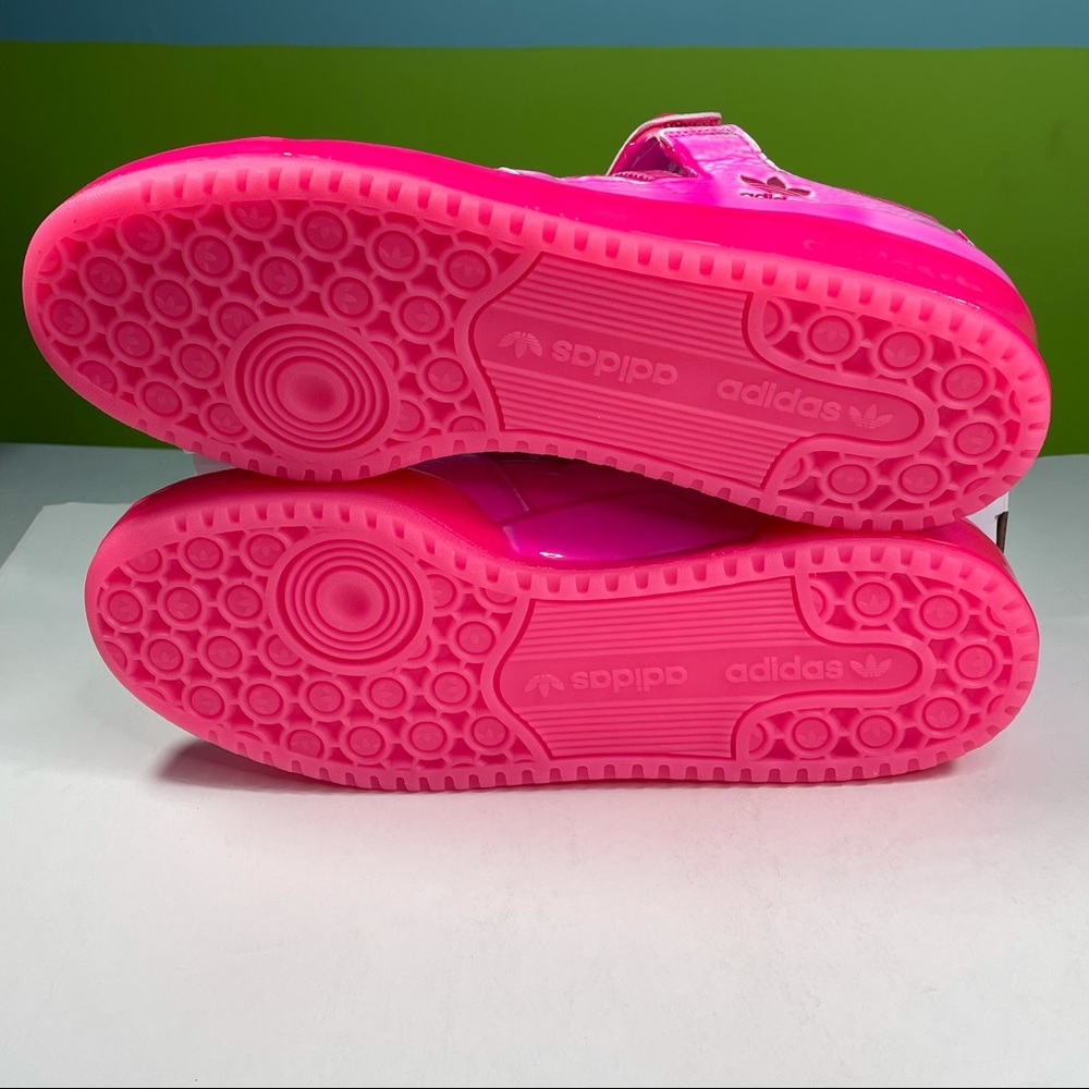 Adidas Jeremy Scott Forum Pink Dipped Low Mens Size 10 Sneakers Shoes - Picture 5 of 13